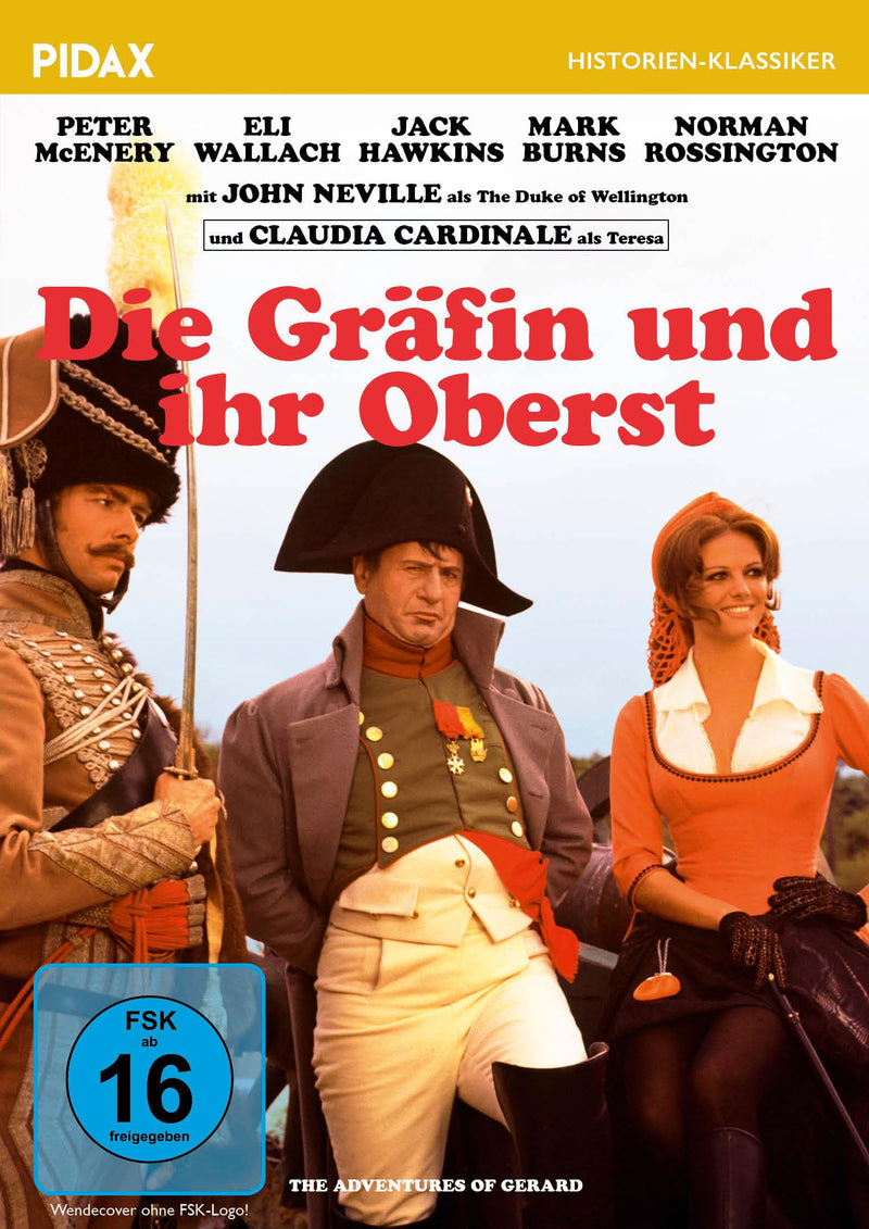 Die Gräfin und ihr Oberst (The Adventures of Gerard) / Starbesetzte Historienverfilmung der „Brigadier Gerard“-Erzählungen von Sir Arthur Conan Doyle (Pidax Historien-Klassiker