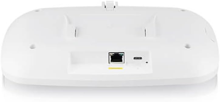 Zyxel WiFi 7 BE6500 Wireless Access Point Dual-Radio | Alimentazione PoE+ o USB Type C (non inclusa) | Gestione Cloud, App o Diretta