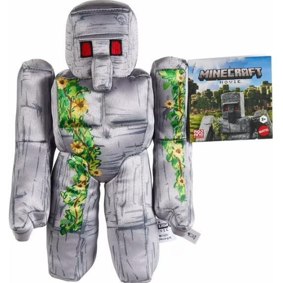 Mattel Minecraft Iron Golem 10 Inch Stuffed Plush Toy
