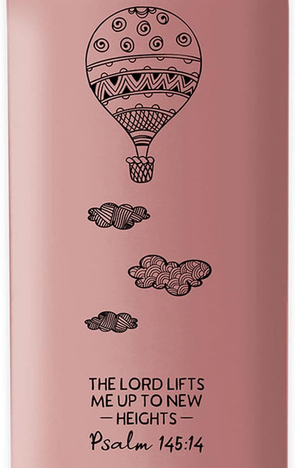 The Lord Lifts Me Up, Stainless Steel Water Bottle