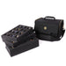 ENHANCE Miniature Figure Satchel - Compact Storage & Carrying Case for DnD Miniatures with Shoulder Strap, 3 Foam Trays (2 Pre-Cut and 1 Pick & Pluck Tray) - Fits Standard 20mm to 25mm Figures