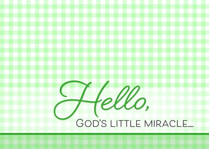Precious Patterns - NIV Scripture Greeting Cards - Boxed - Baby Congratulations