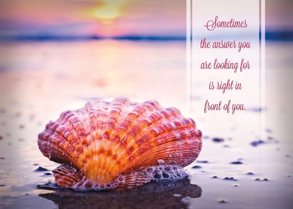 Boxed Greeting Cards - Christian Encouragement Cards with Envelopes - Waves of Hope - KJV Scripture - Package of 12