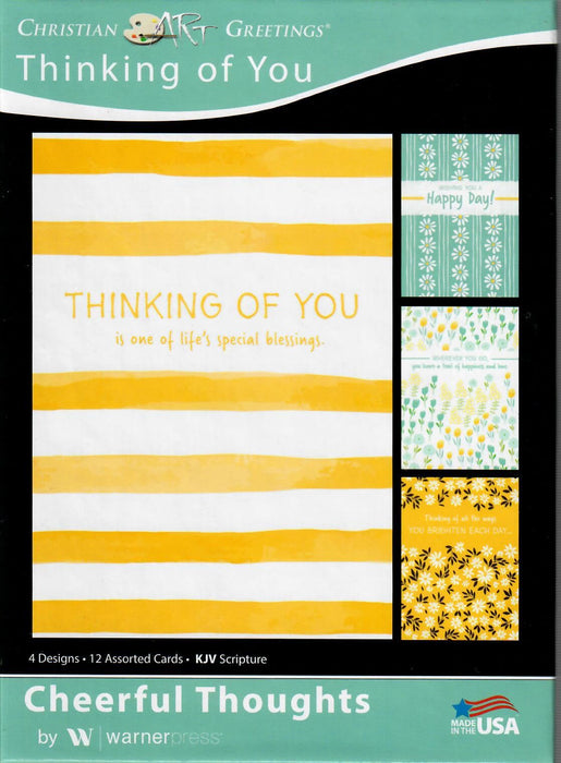 Boxed Greeting Cards - Thinking of You - Cheerful Thoughts