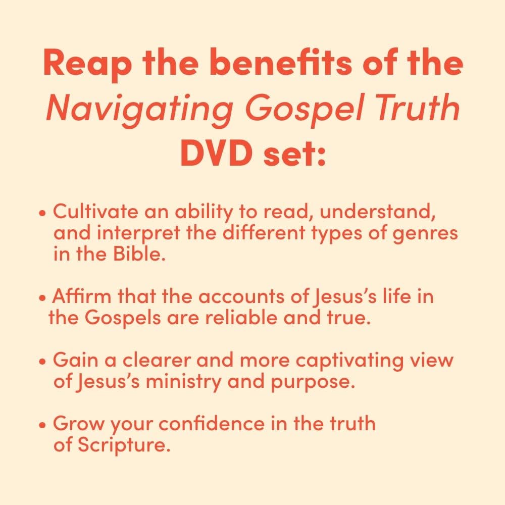 Navigating Gospel Truth - DVD Set: A Guide to Faithfully Reading the Accounts of Jesus's Life