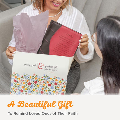1 Corinthians 13 Pink Bible Case, Extra Large