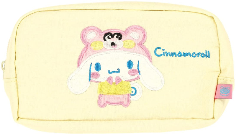 Skater ZPC1-A Cinnamoroll Federmäppchen, Kopfbedeckung, Sanrio, Cinnamoroll, 10 x 18,5 x 8 cm, Cinnamoroll, 縦10×横18.5×マチ8cm