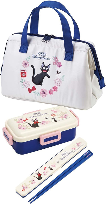 Skater KGA1-A Isolierte Lunchtasche, Kiki's Delivery Service, French Studio Ghibli, Verschluss