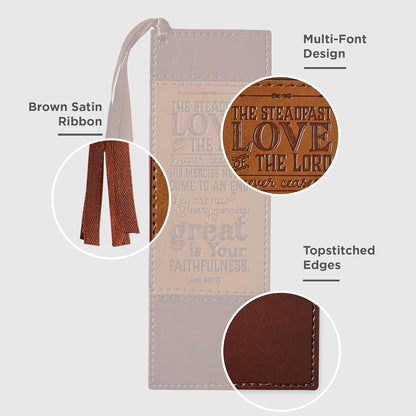 Pagemarker - Brown/Tan Steadfast Love