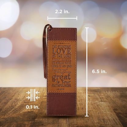 Pagemarker - Brown/Tan Steadfast Love