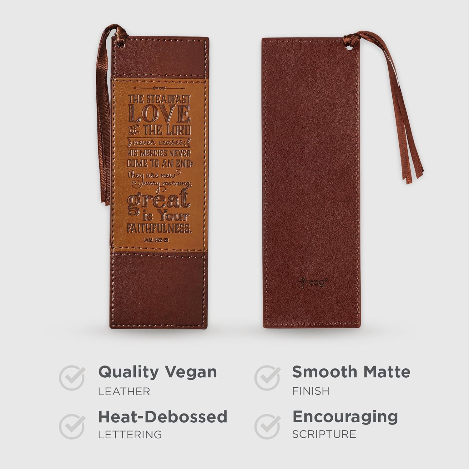 Pagemarker - Brown/Tan Steadfast Love