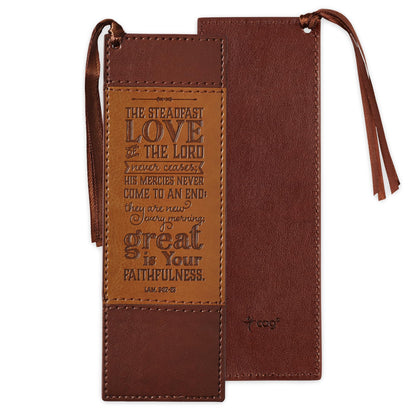 Pagemarker - Brown/Tan Steadfast Love