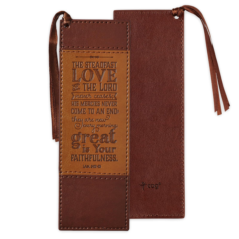 Pagemarker - Brown/Tan Steadfast Love