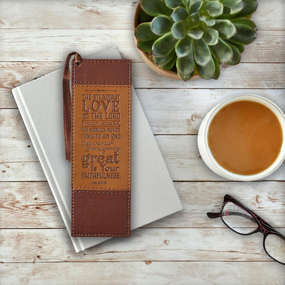 Pagemarker - Brown/Tan Steadfast Love