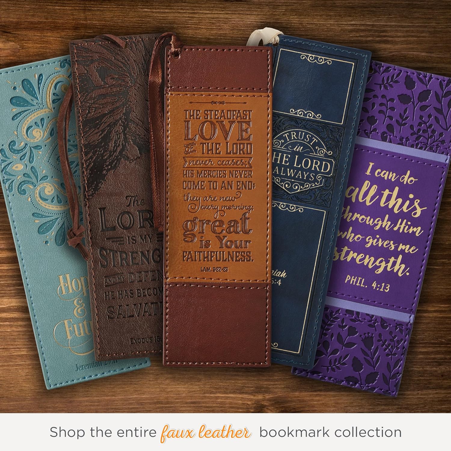 Pagemarker - Brown/Tan Steadfast Love
