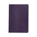 KJV Large Print Thinline Bible, Plum LeatherTouch