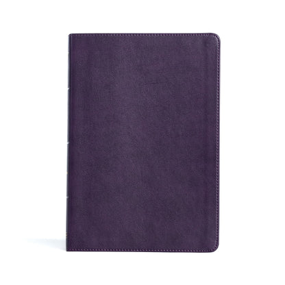 KJV Large Print Thinline Bible, Plum LeatherTouch