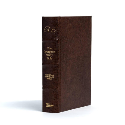 CSB Spurgeon Study Bible, Brown Bonded Leather-Over-Board