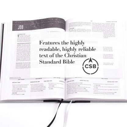 CSB Worldview Study Bible, Navy LeatherTouch