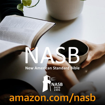 NASB 2020 Giant Print Text Bible, Black Genuine Leather