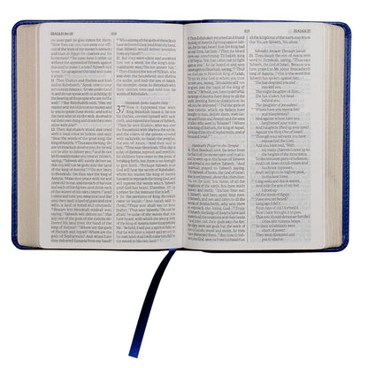 LSB Compact Bible, Blue Floral