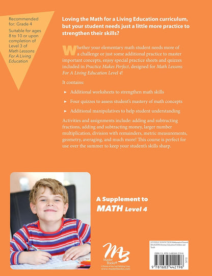 Practice Makes Perfect Level 4 (Math Lessons for a Living Education