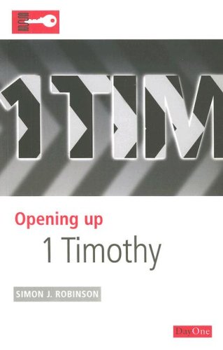 Opening Up 1 Timothy