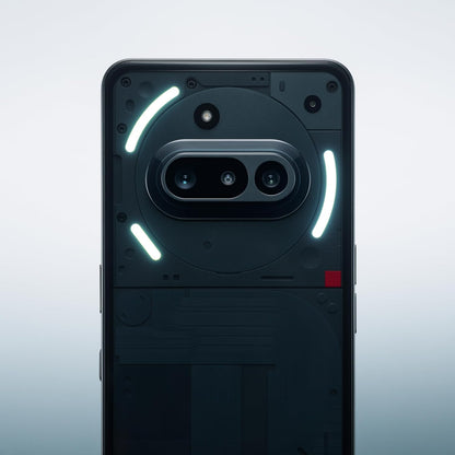 Nothing Phone (3a) 128 GB - mobile phone with 32 MP front camera, 30x ultra zoom, 50W fast charging and 6.77" FHD+ flexible AMOLED display - Black