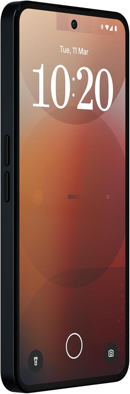 Nothing Phone (3a) 128 GB - mobile phone with 32 MP front camera, 30x ultra zoom, 50W fast charging and 6.77" FHD+ flexible AMOLED display - Black