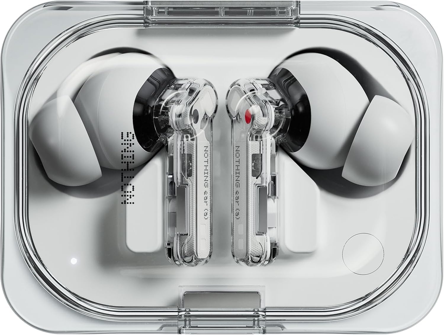 Nothing Phone (3a) 128 GB - mobile phone with 32 MP front camera, 30x ultra zoom - White + Nothing Ear (a) White