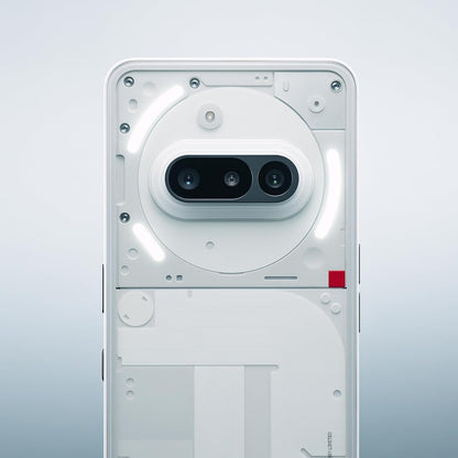Nothing Phone (3a) 128 GB - mobile phone with 32 MP front camera, 30x ultra zoom - White + Nothing Ear (a) White