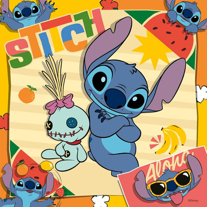 Ravensburger Disney Stitch 3x 49 Piece Jigsaw Puzzles for Kids Age 5 Years Up