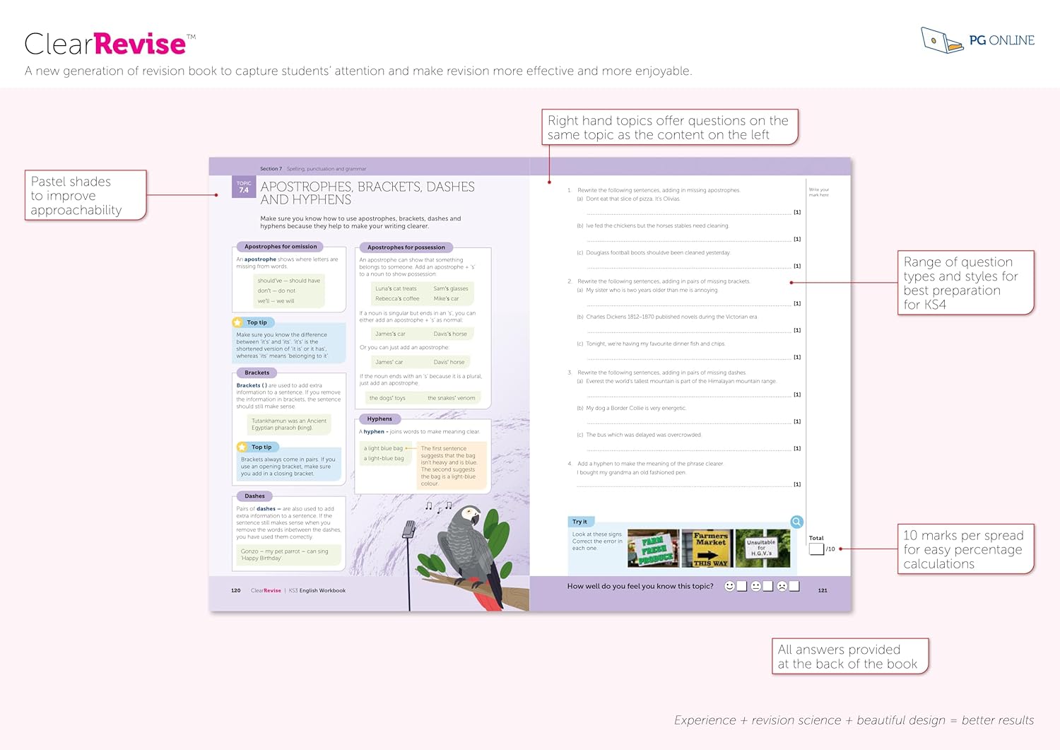 ClearRevise KS3 English Workbook