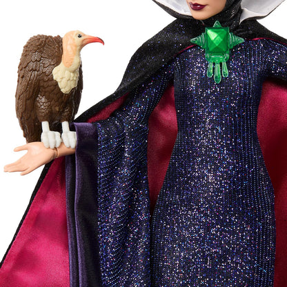 Mattel Disney Collector Evil Queen Collectible Fashion Doll in Signature Clothing Inspired by Disney Snow White Movie, Gifts for Kids & Collectors