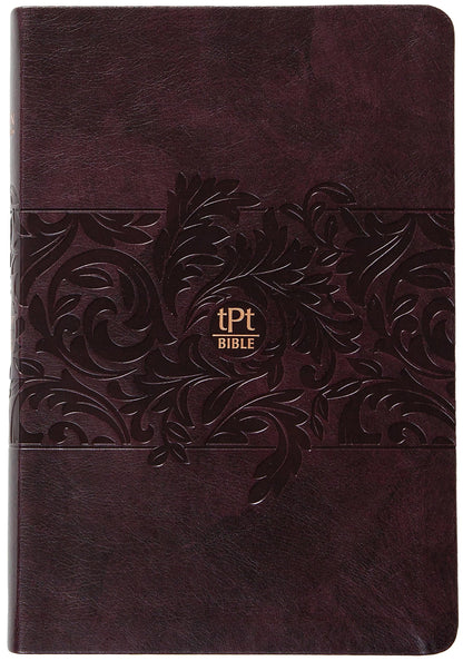 The Passion Translation New Testament (2020 Edition) Giant Print Plum