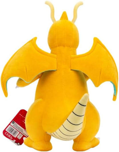 Pokémon Dragonite Plush - 12-Inch Soft Plush with Authentic Details