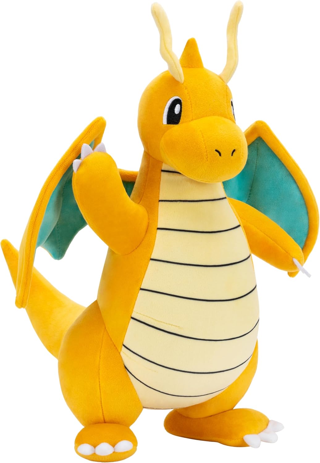 Pokémon Dragonite Plush - 12-Inch Soft Plush with Authentic Details