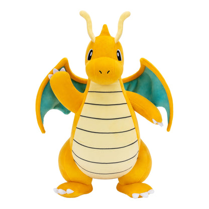 Pokémon Dragonite Plush - 12-Inch Soft Plush with Authentic Details
