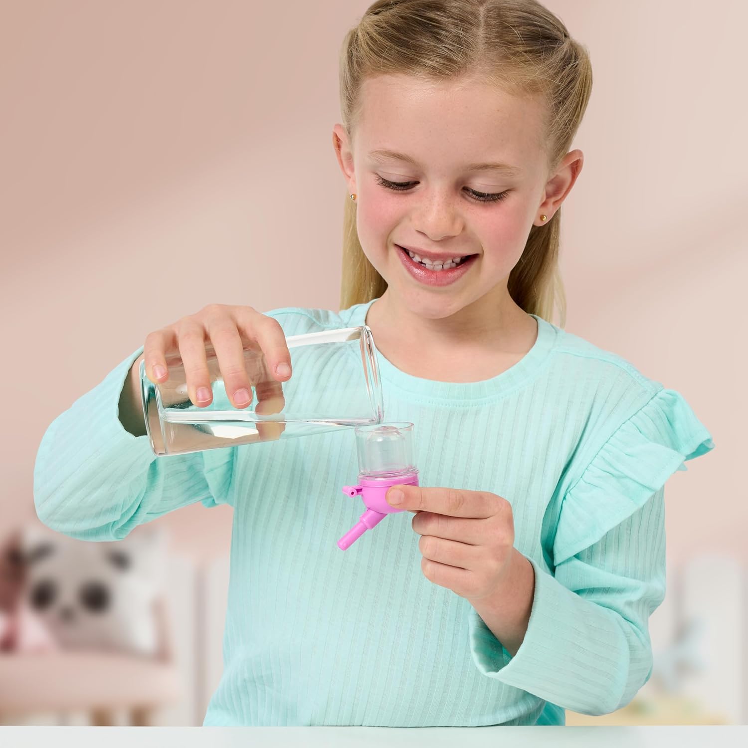 MR BEAST LAB Little Live Pets - Mama Surprise Minis Hamster, zorg voor je hamster- of haasjes-mama in haar stal en hete 2, 3 of 4 mini-baby's