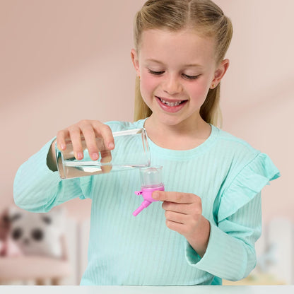 MR BEAST LAB Little Live Pets - Mama Surprise Minis Hamster, zorg voor je hamster- of haasjes-mama in haar stal en hete 2, 3 of 4 mini-baby's