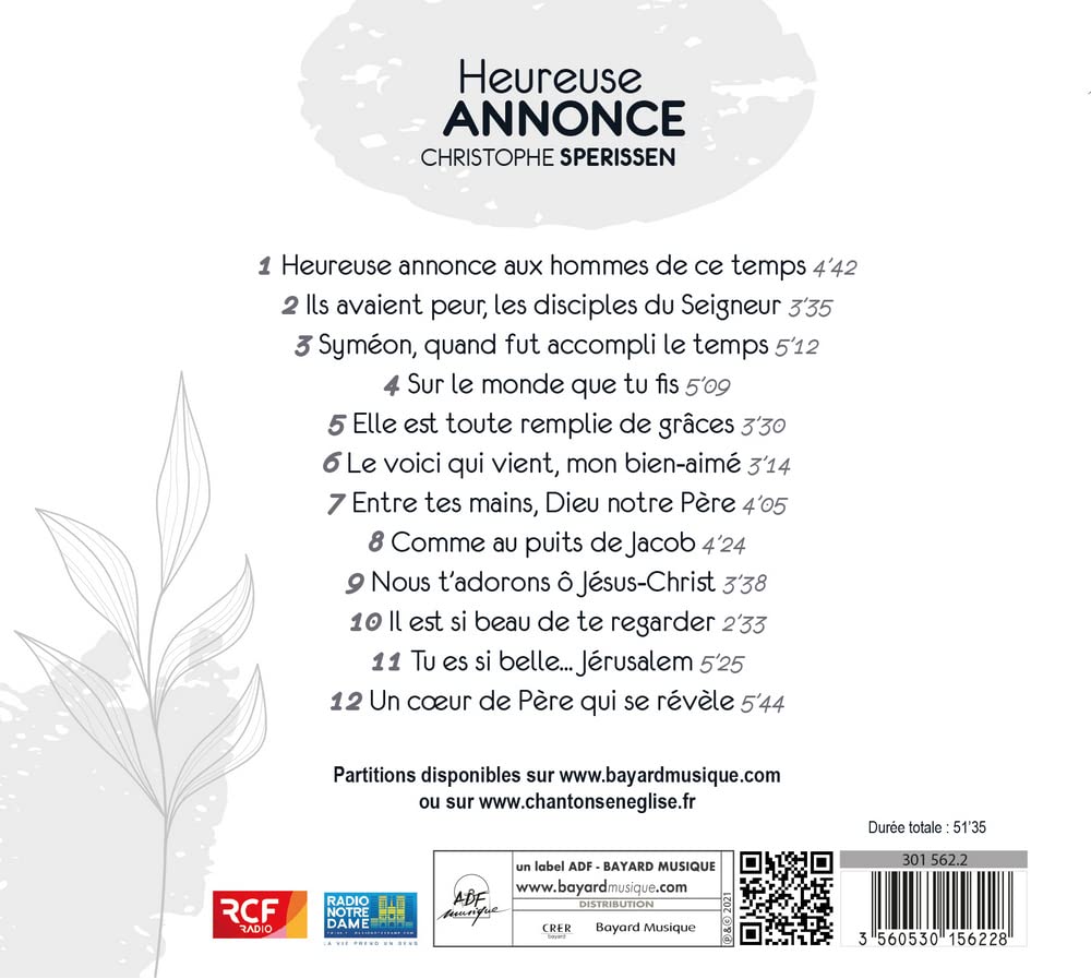 Christophe Sperissen - Heureuse Annonce