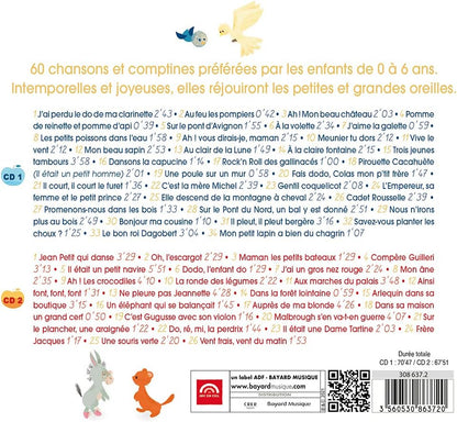 60 chansons et comptines pour les petits
