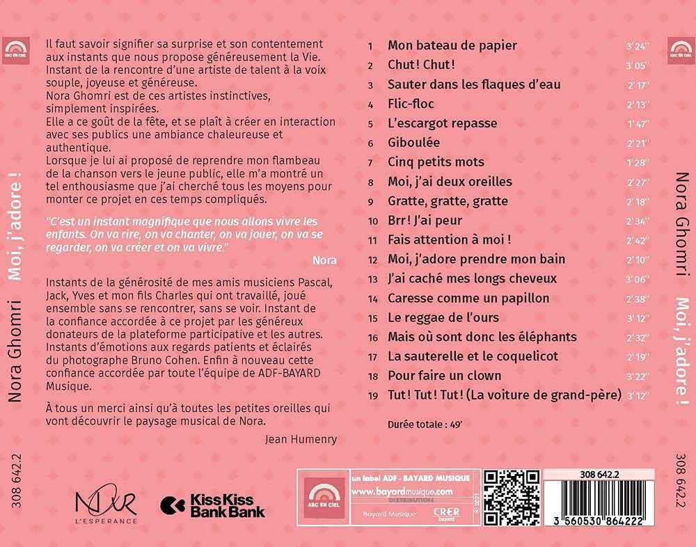 LIVRE : MOI, J'ADORE