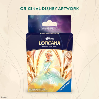 Disney Lorcana Trading Card Game: Archazias Insel - Kartenhüllen Cinderella