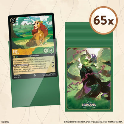 Disney Lorcana Trading Card Game: Archazias Insel - Kartenhüllen Ursula