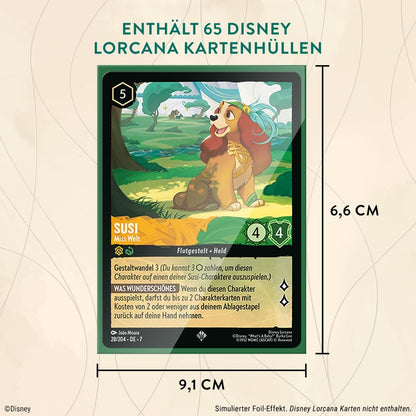 Disney Lorcana Trading Card Game: Archazias Insel - Kartenhüllen Ursula