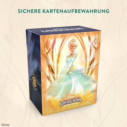 Disney Lorcana Trading Card Game: Archazias Insel - Deck Case Cinderella