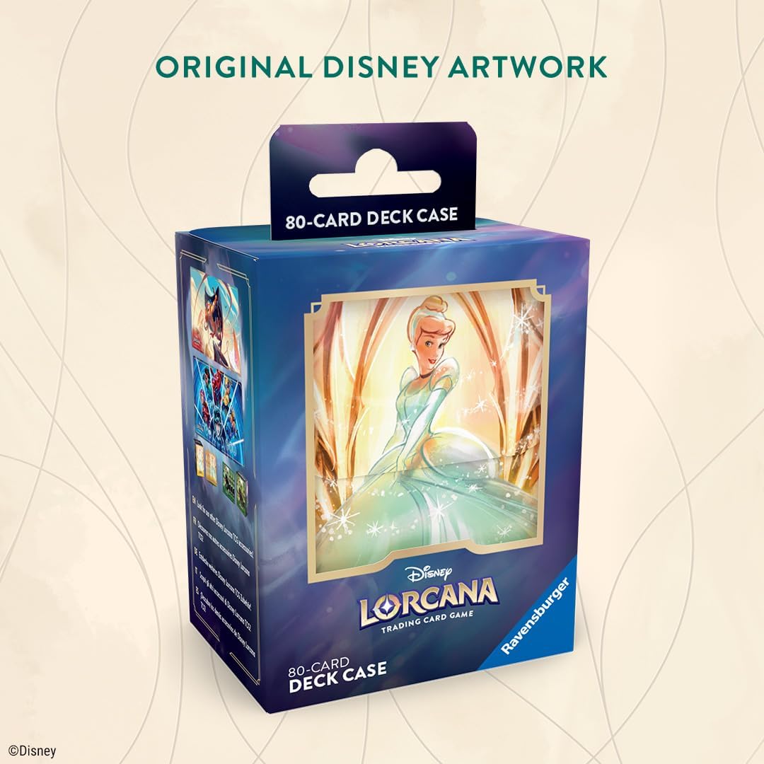 Disney Lorcana Trading Card Game: Archazias Insel - Deck Case Cinderella
