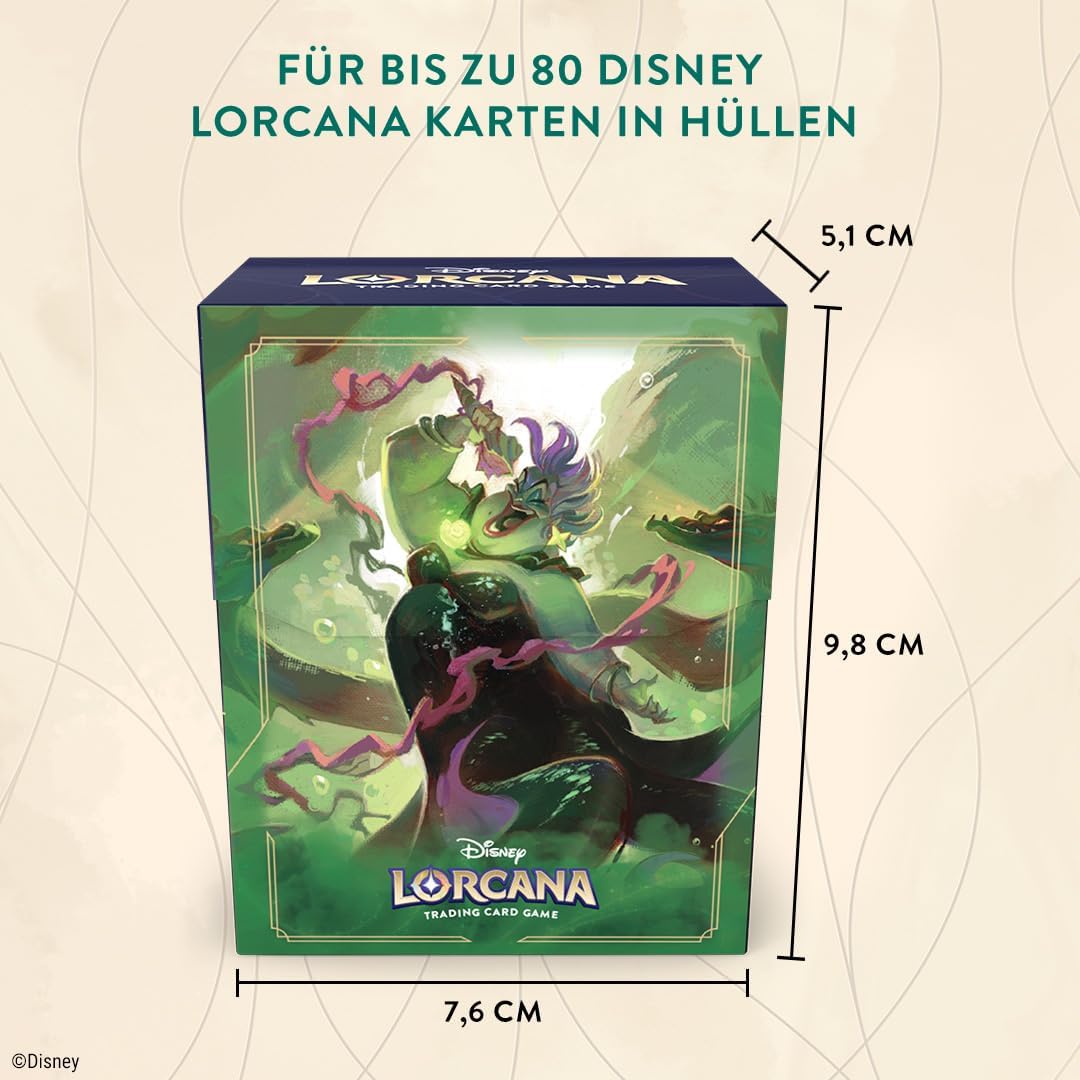Disney Lorcana Trading Card Game: Archazias Insel - Deck Case Ursula