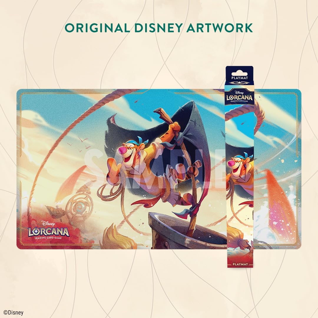Disney Lorcana Trading Card Game: Archazias Insel - Spielmatte Tigger